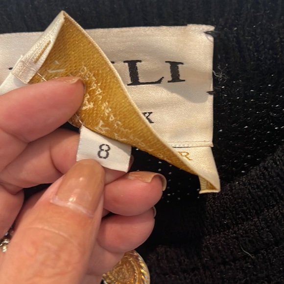 Vintage Lihli gold button sophisticated knit jacket - Picture 9 of 10